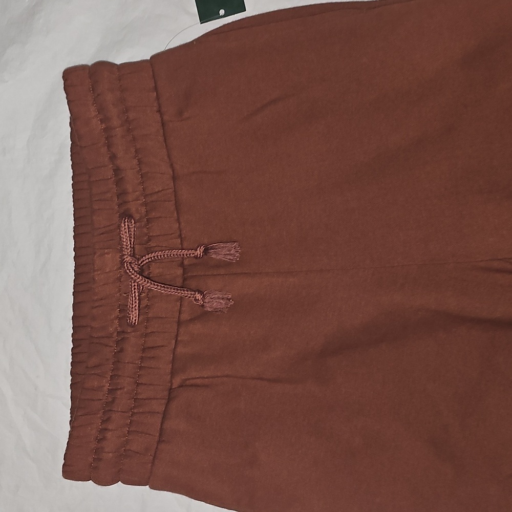 wild fable Ladies XS Brown Pull On Elastic Waist Pants New - Picture 3 of 14